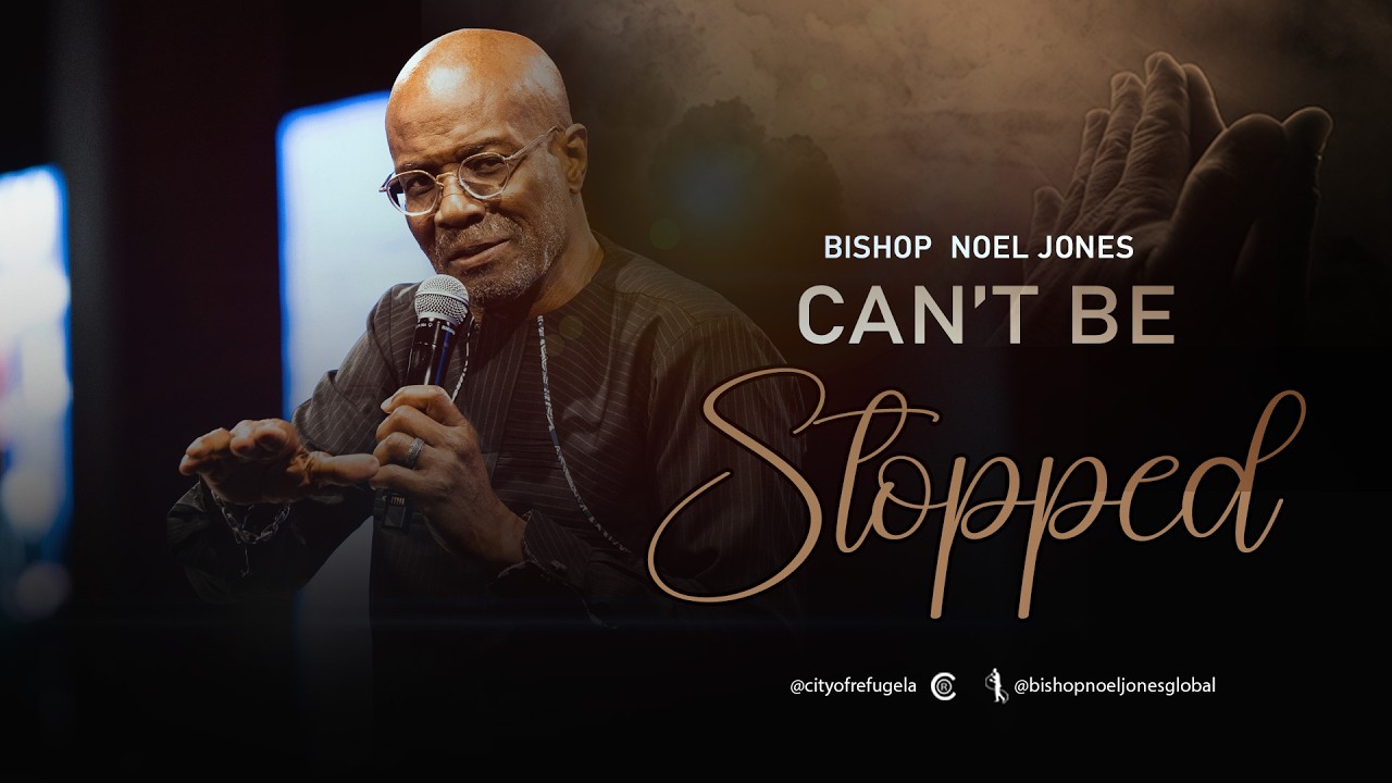 Bishop Noel Jones - CAN'T BE STOPPED- FLASHBACK FRIDAY