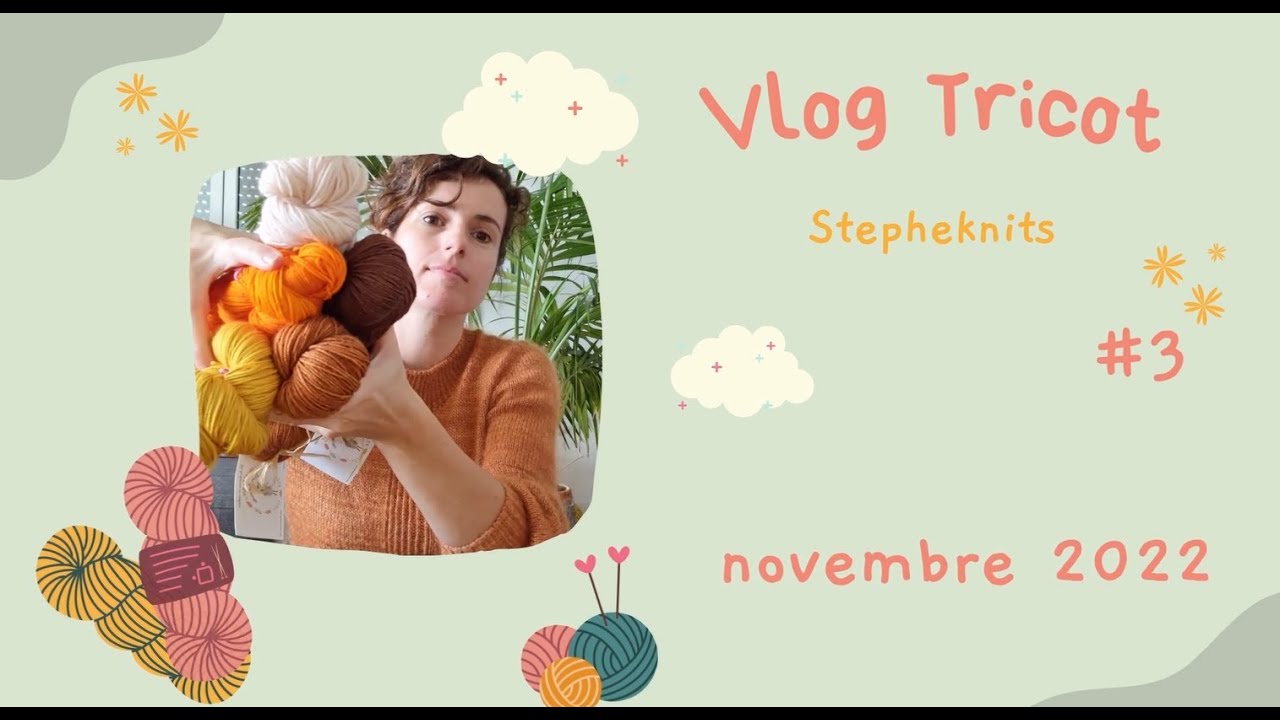 Vlog Tricot #3 - Le projet aux perles