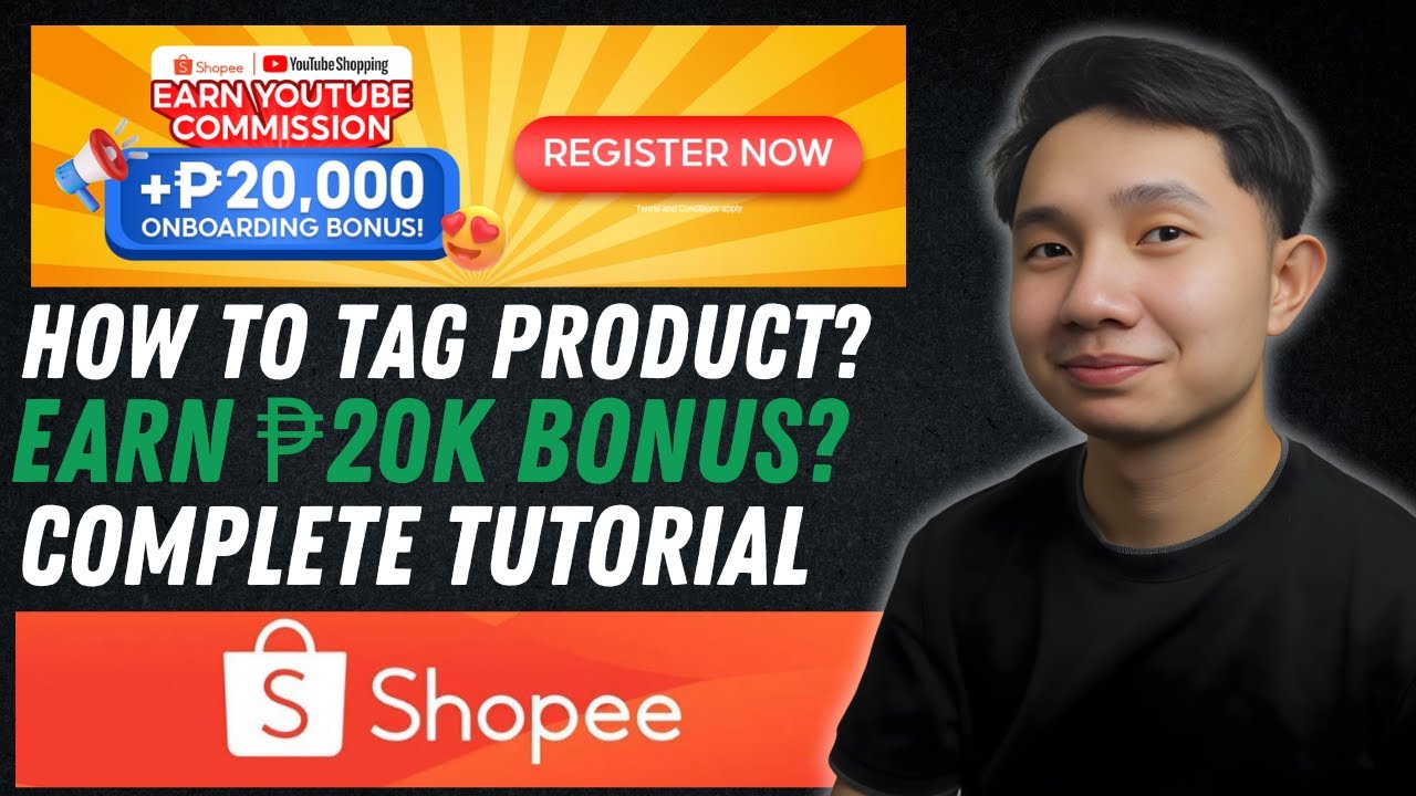 YOUTUBE X Shopee Affiliate Program (COMPLETE TUTORIAL)