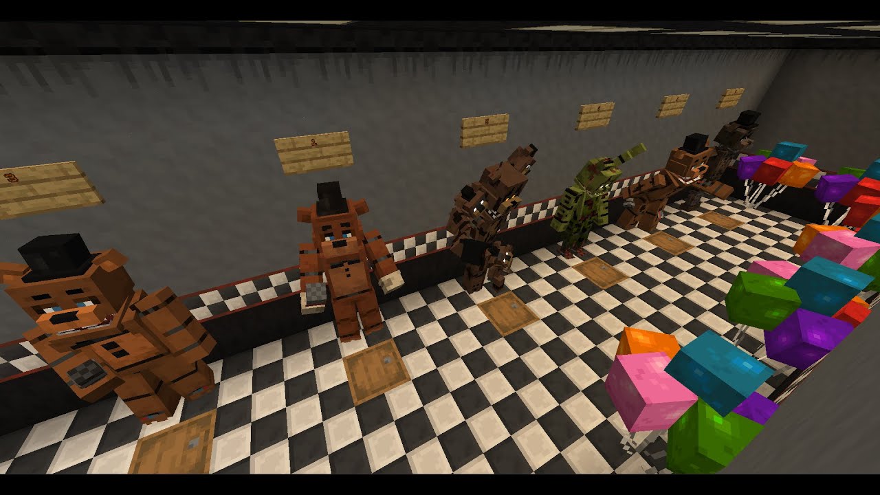 Minecraft FNAF ( Le mie creazioni ) Part 5
