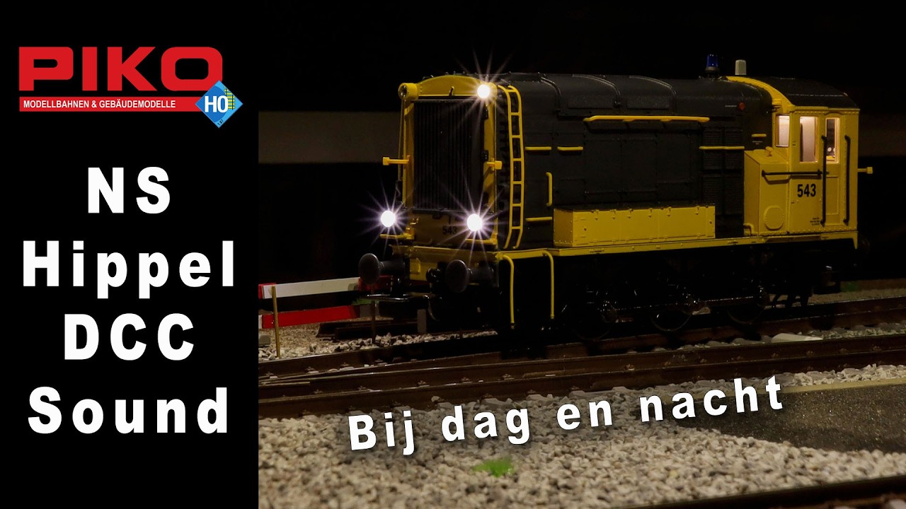 Piko 22005 NS Diesellocomotief 543 Hippel DCC Sound