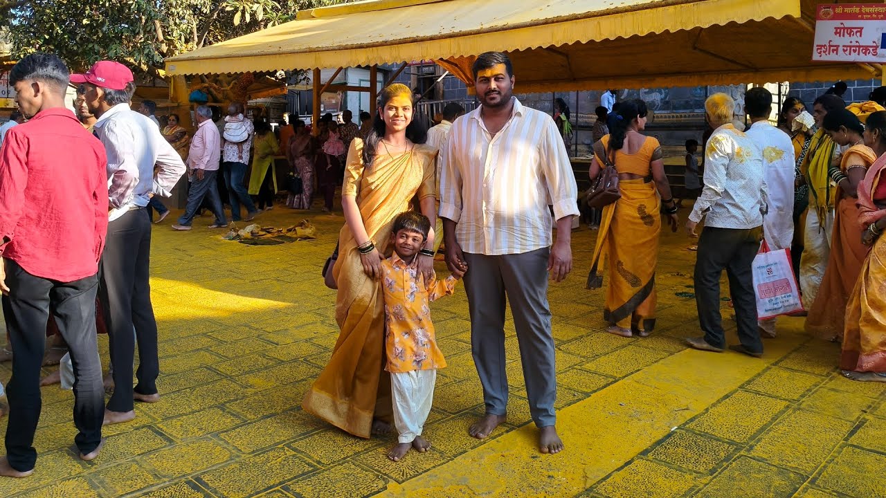 Jejuri Darshan #family #jejuri #kuldaivat #28feb2026
