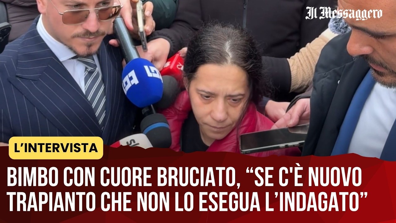 Bimbo con cuore bruciato: &ldquo;Se ci sar&agrave; nuovo trapianto chiediamo che non lo esegua l'indagato