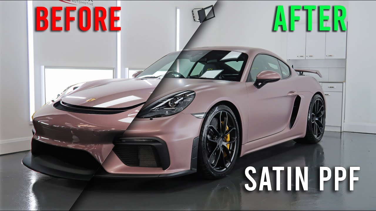 2022 Porsche Cayman GT4 - Satin PPF Transformation (INSTALL)