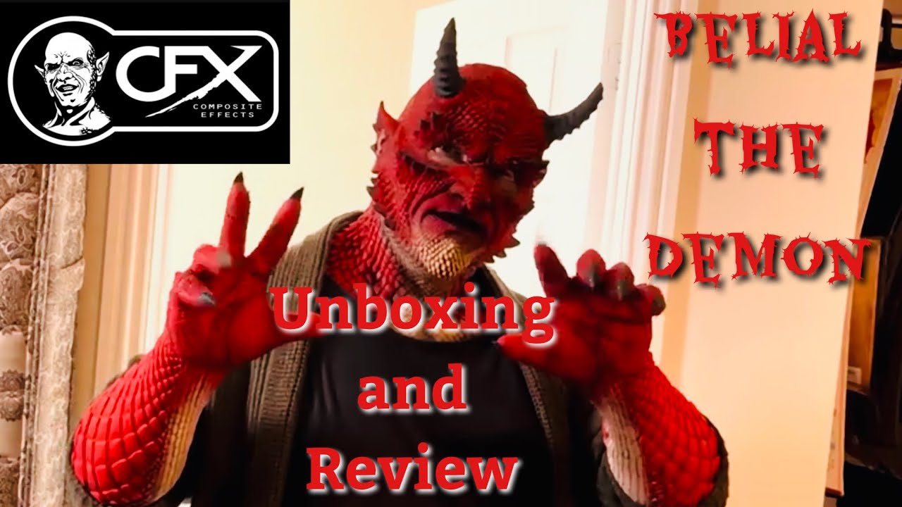 Belial the Demon mask & gloves CFX (Unboxing & Review)