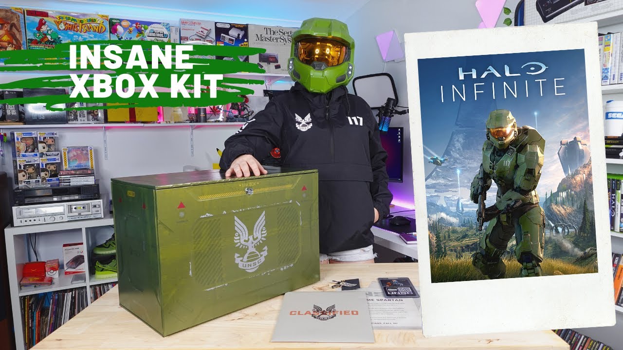 INSANE Halo Infinite Launch Press Kit | Unboxing