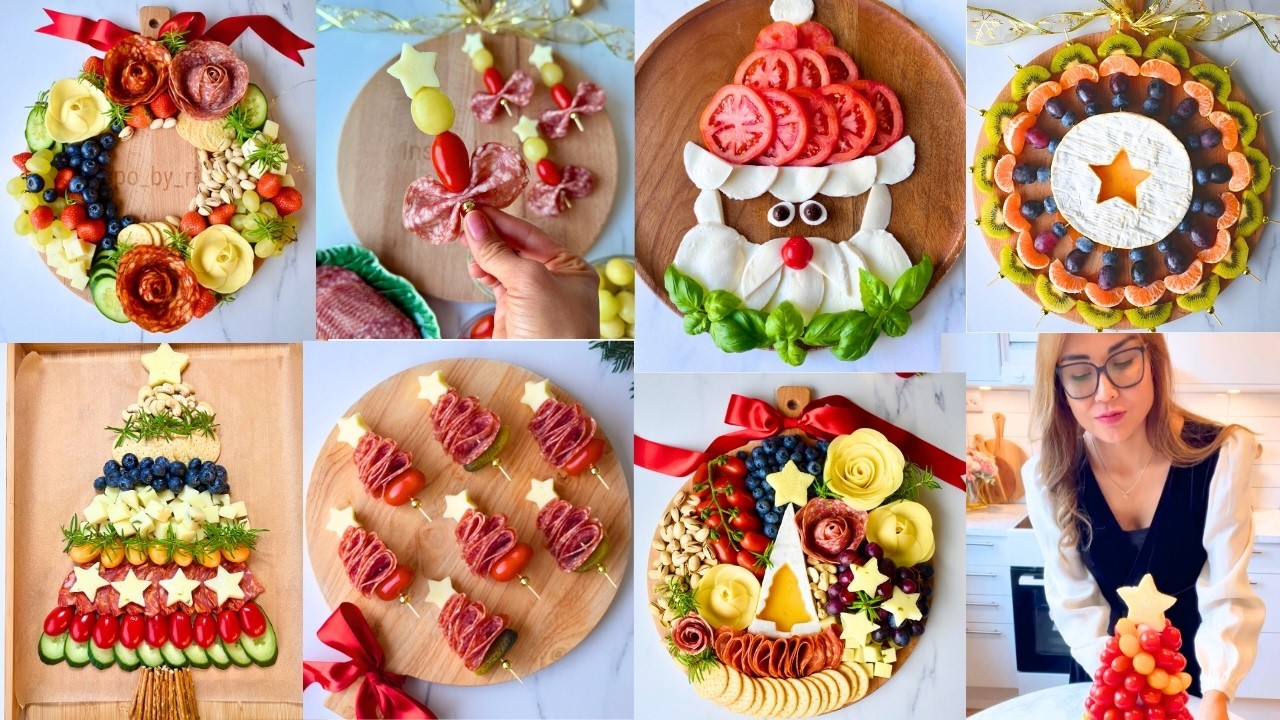 🎄Festive Charcuterie Christmas Boards 2025 🎅 Easy Tutorial!