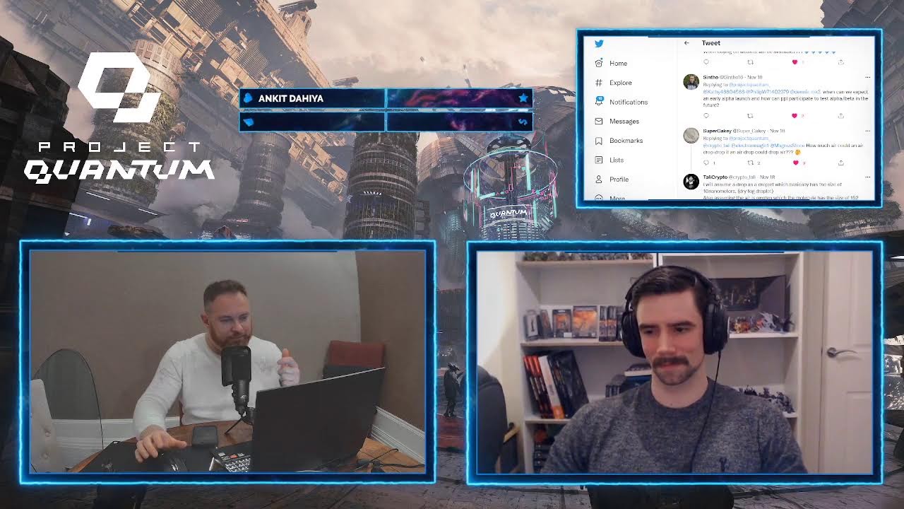 Project Quantum - NFT 5 Giveaway & Twitter Questions