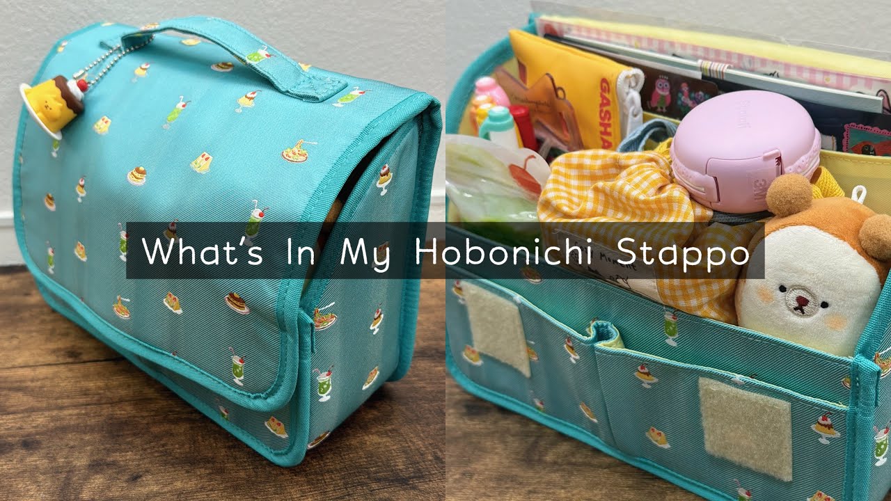 What’s In My Hobonichi Stappo 💚🍒☕️🍰🍮 | Rainbowholic