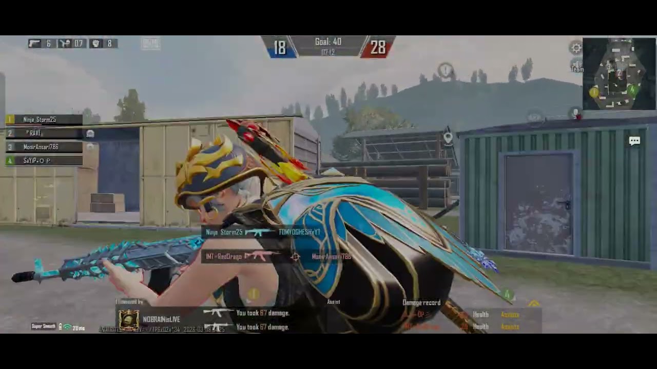 @BattlegroundsMobile_IN server in China so assist 12 