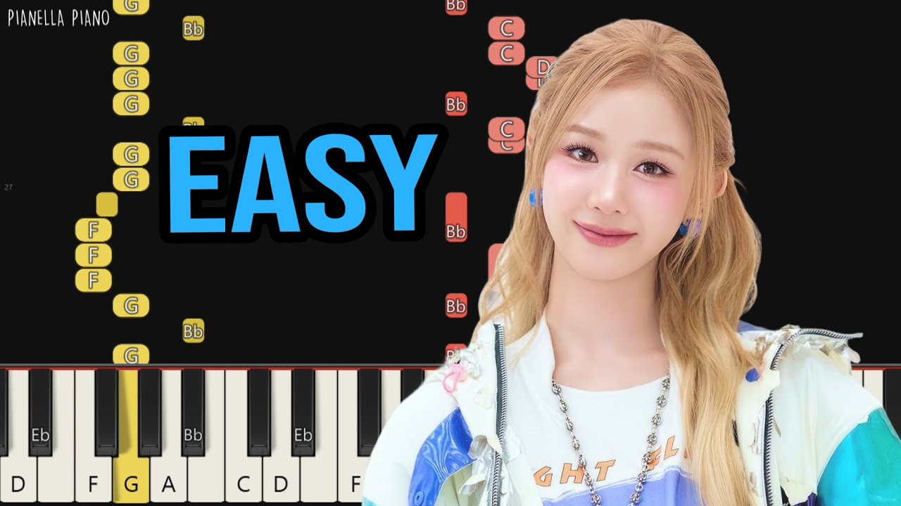 BABYMONSTER - HOT SAUCE | EASY Piano Tutorial by Pianella Piano