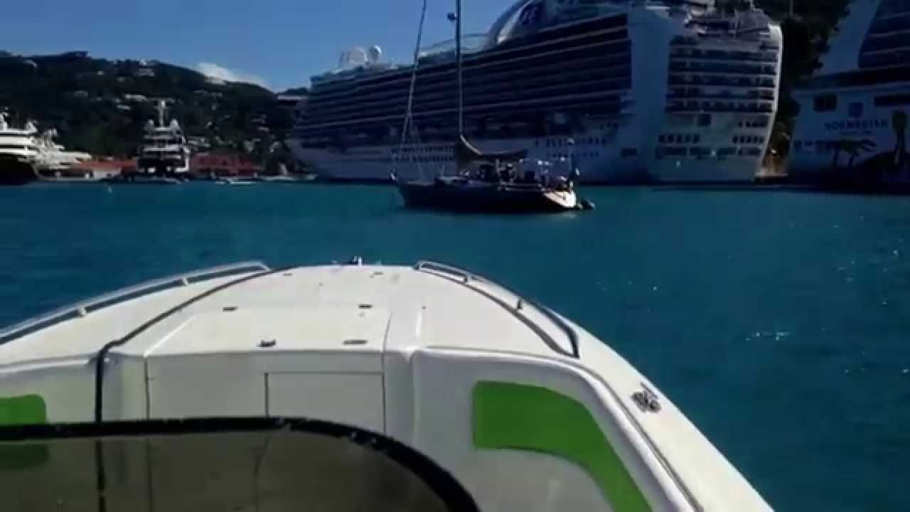 VITourguide Ocean Runner Power Boat Rentals Cruise ships in St Thomas USVI
