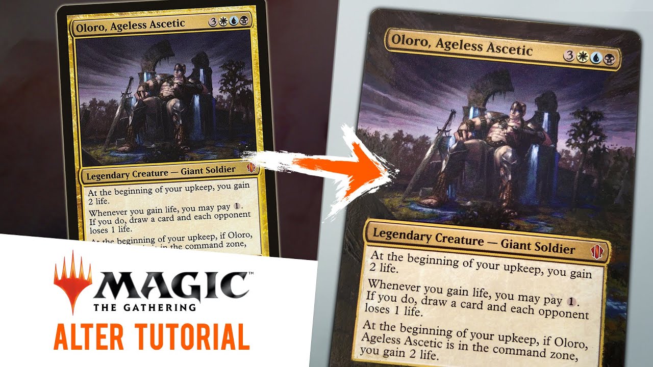 Учебное пособие по MtG Alter: Олоро, Нестареющий Аскет