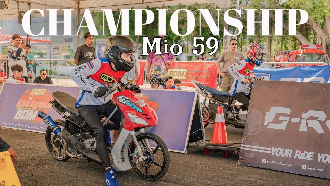 NGO Philippines Dragrace🇵🇭Championship Round Mio 59 Power🏆
