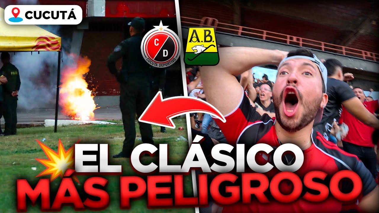 🔥ESPERÉ 6 AÑOS PARA VIVIR ESTO...😱CUCUTA vs BUCARAMANGA | CLASICO CALIENTE💥🔪