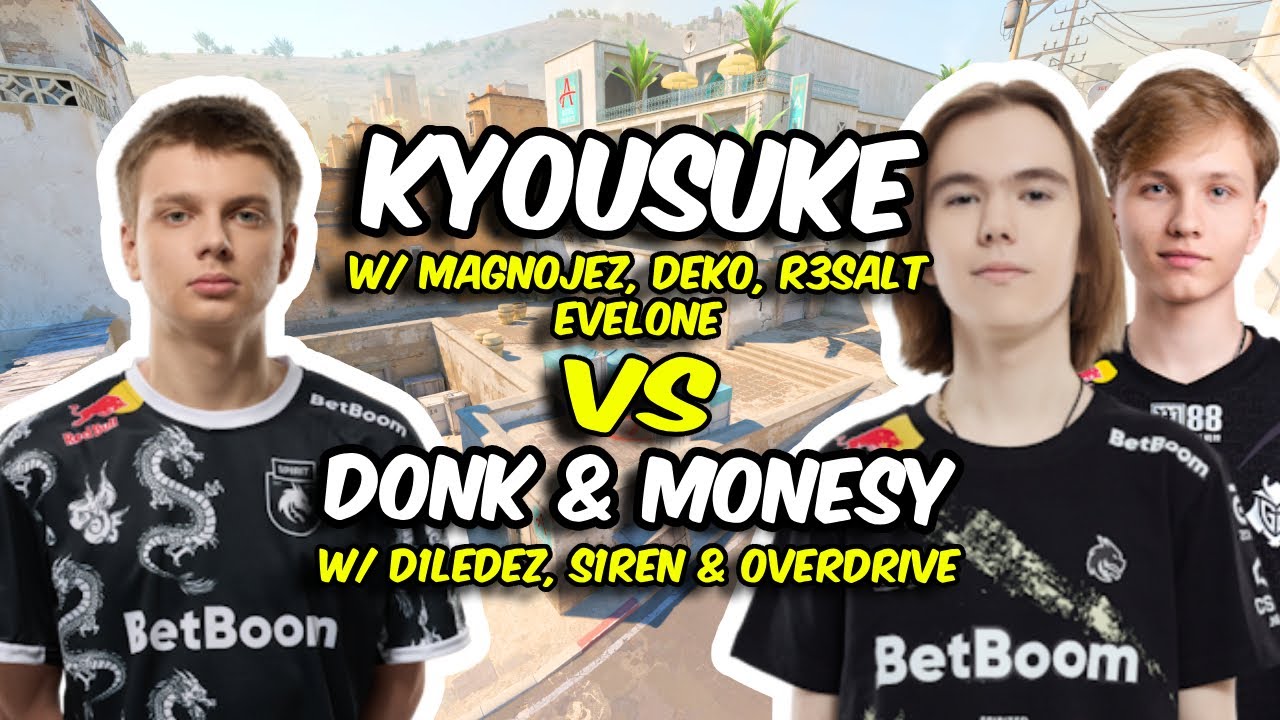 kyousuke 42 KILLS vs donk & m0NESY (Dust2) SHOWMATCH Evelone vs OverDrive Dec 27, 2024 | CS2 POV
