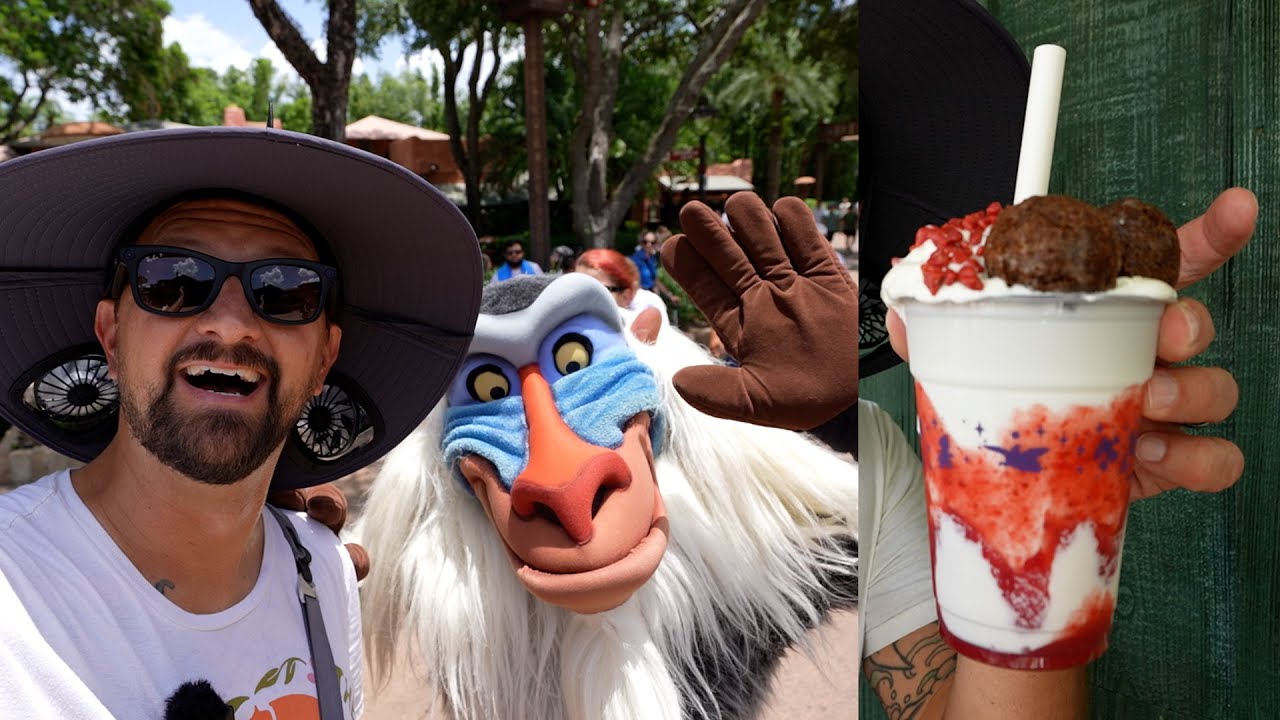 NEW Snacks & Drinks At Disney's Animal Kingdom! June 2025 Summer Fun, Rides & Rafiki's Planet Watch!