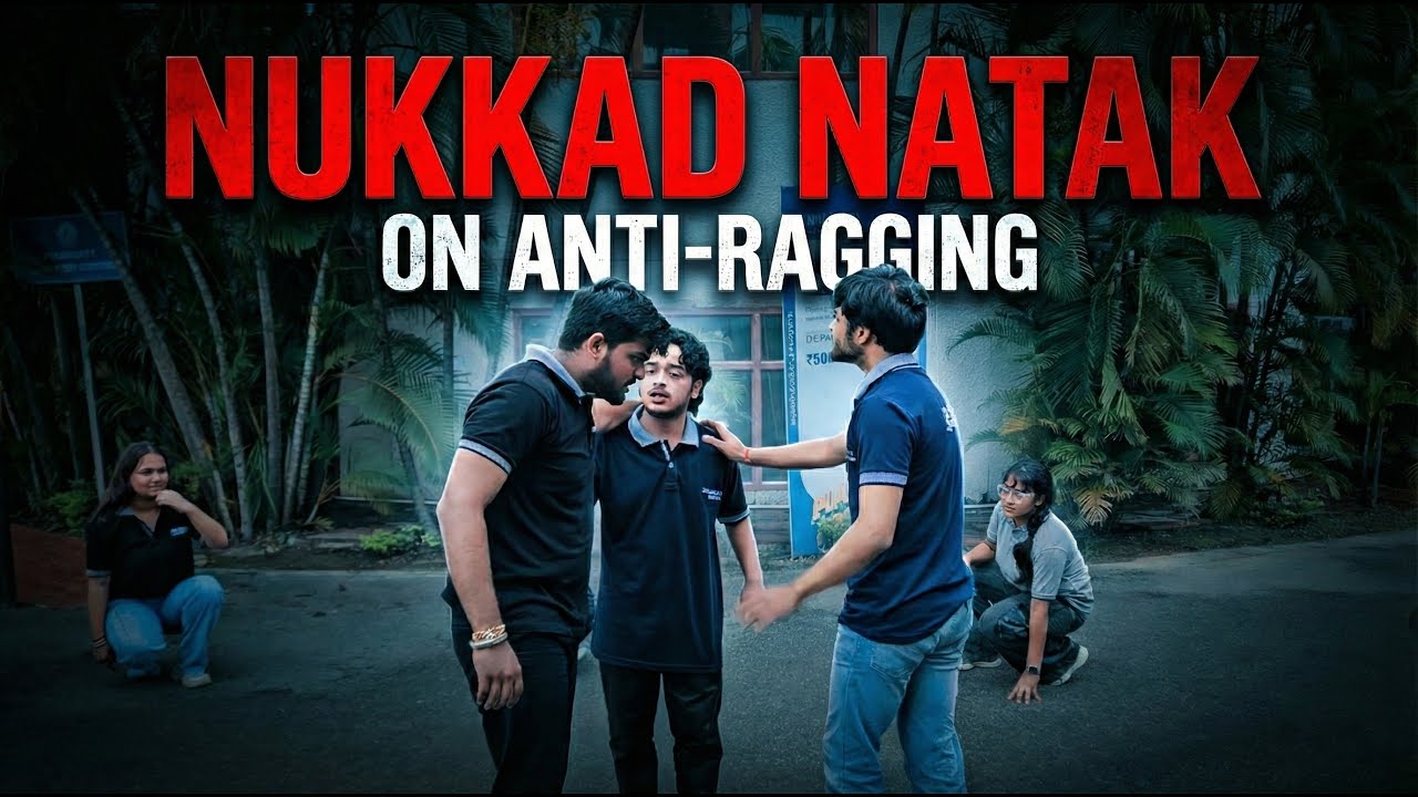 Say No to Ragging | Nukkad Natak by Rangmanch | Anti-Ragging Nukkad Natak | Graphic Era University