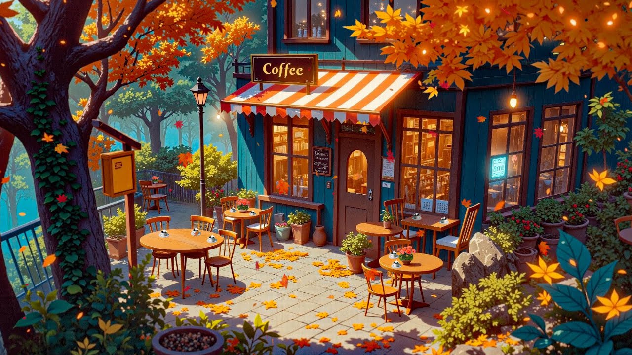 October Coffee Time ☕🍂 Lofi Chill Playlist to Study / Relax / Sleep 🎵 ~ Lofi Coffee ☕ ~