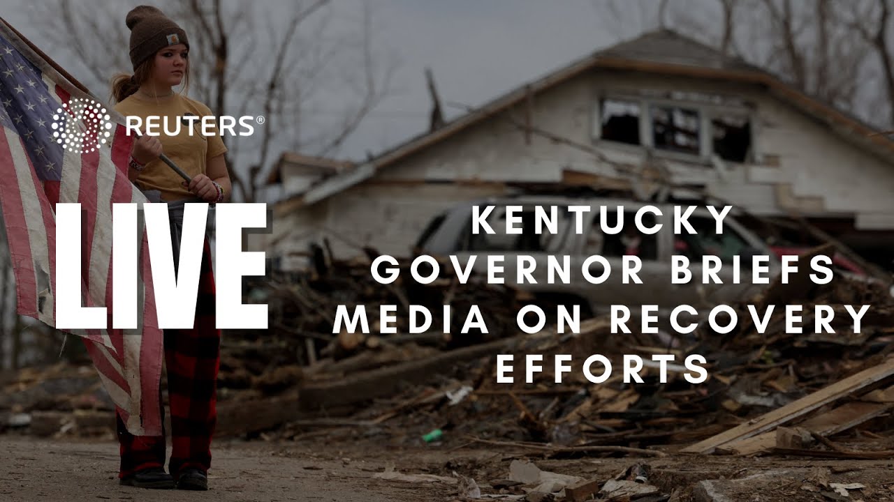 LIVE: Kentucky Governor Andy Beshear briefs media on recovery efforts