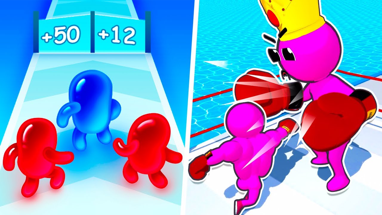 Join Blob Clash 3D | Level Up Runner - Gameplay Walkthrough Max Levels (Part 1)