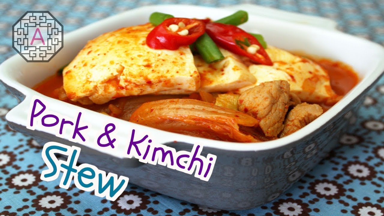 Korean Pork Kimchi Stew (돼지고기 김치찌개, DwaeJiGoGi GimChiJjiGae) | Aeri's Kitchen