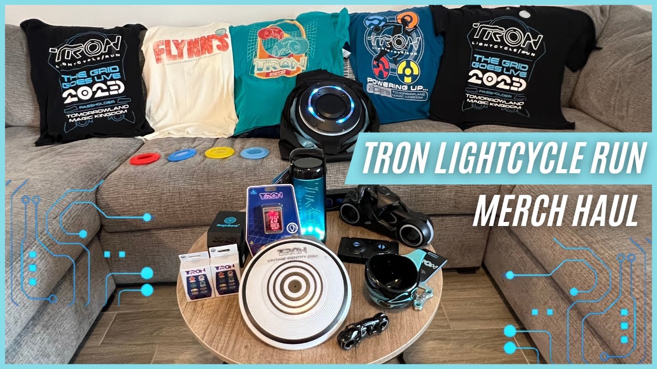 Tron Lightcycle Merch Haul | Magic Kingdom