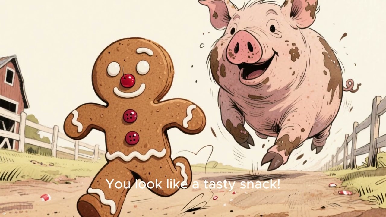 The Gingerbread Man – Run, Run, As Fast As You Can!