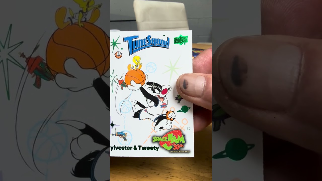 Совершенно новый подвес для баскетбольного мяча UPPER DECK SpaceJam, посвященный 30-летию фильма!