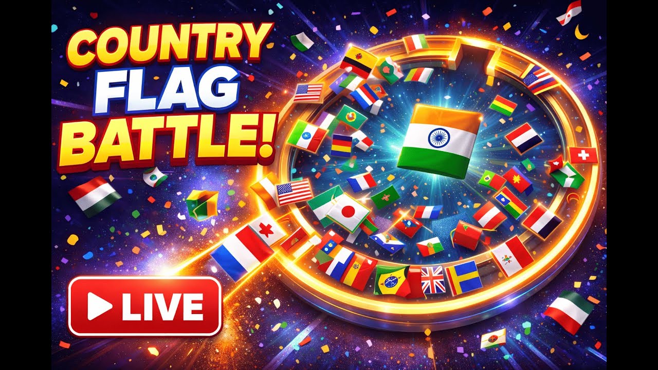 LIVE Country Flags Challenge | Learn Flags in a Fun Way!