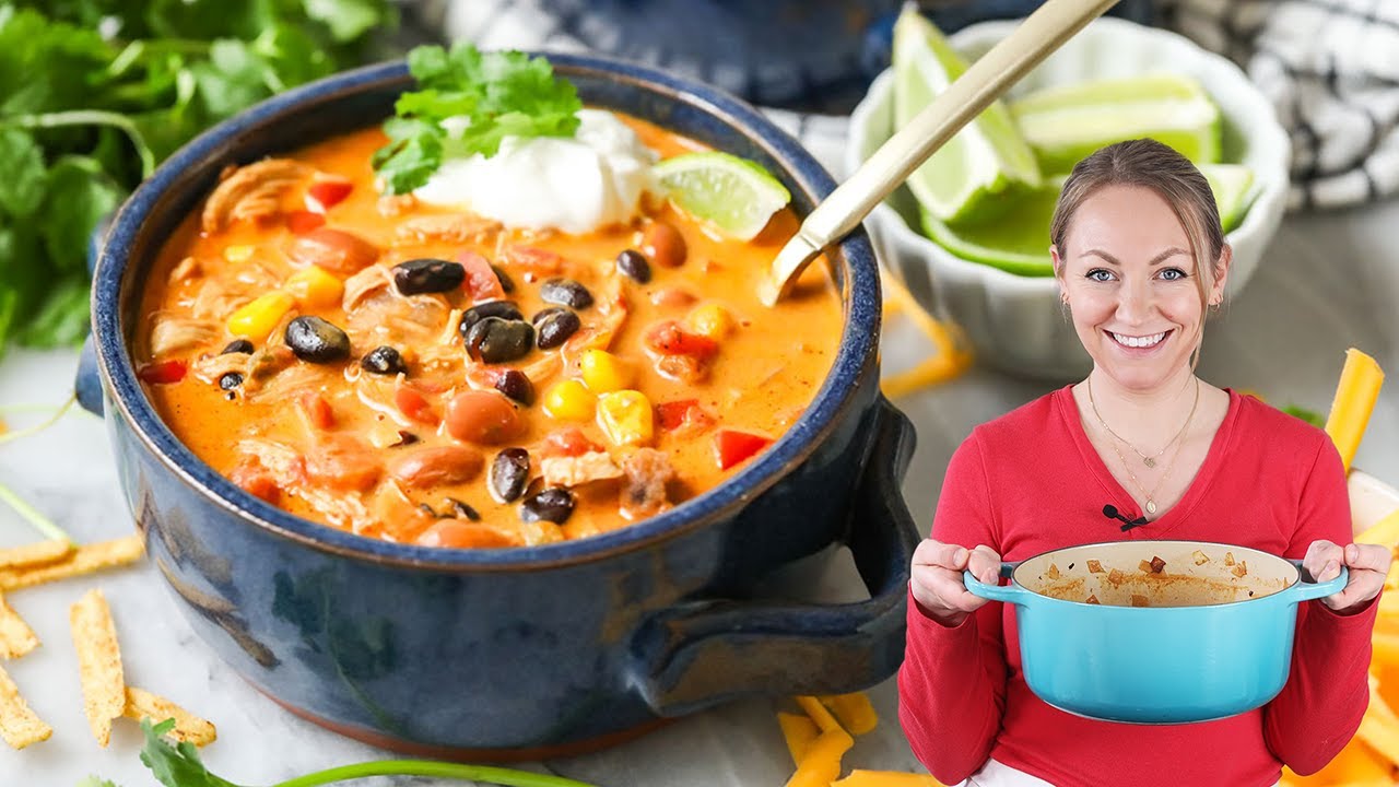 Creamy and Hearty Southwest Chicken Soup