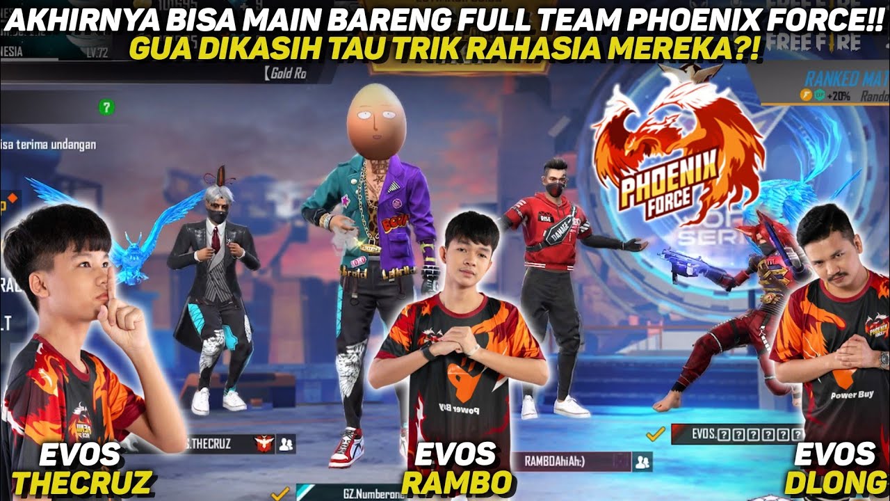AKHIRNYA BISA MAIN BARENG FULL TEAM PHOENIX FORCE!! GUA DIKASIH TAU TRIK RAHASIA MEREKA?!