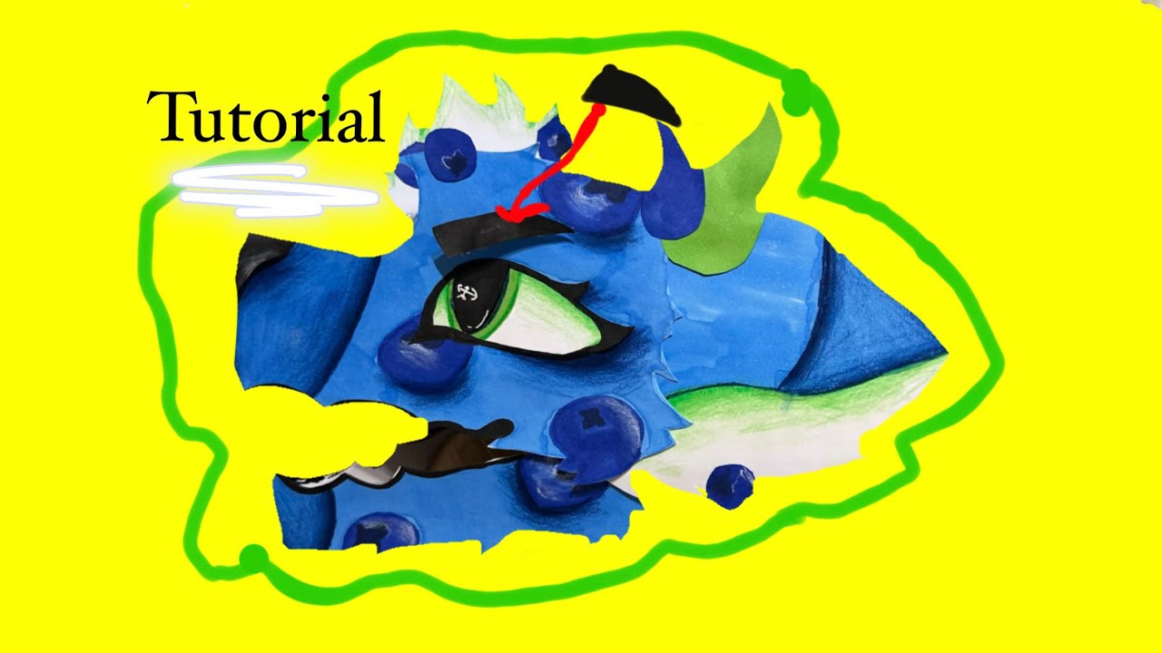 DRAGON PUPPET TUTORIAL! ””+ moving eyebrow and 3D forehead tutorial too””