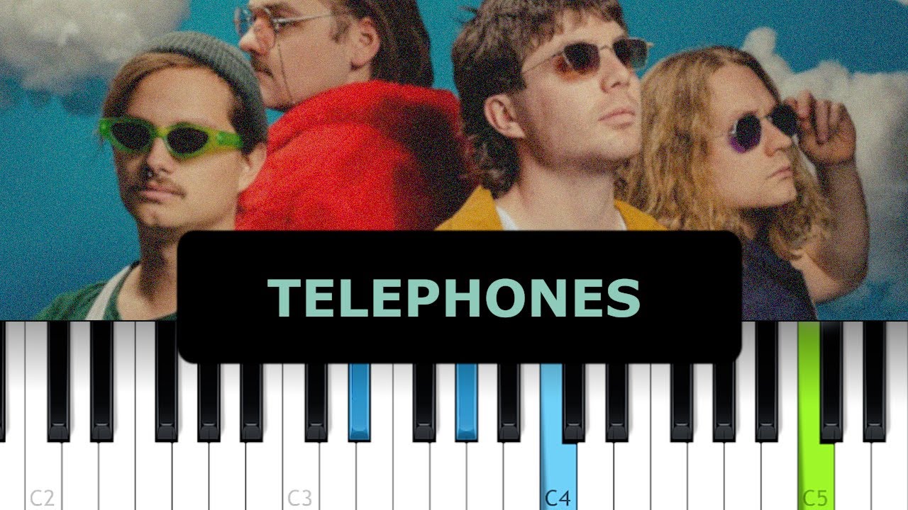 Vacations - Telephones (Piano Tutorial)