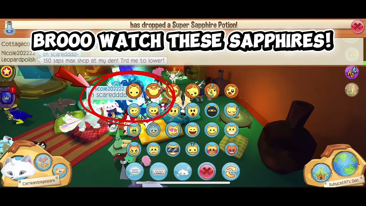 !!WARNING!! HACKER DROPPING SAPPHIRES IN PILLOWROOM!