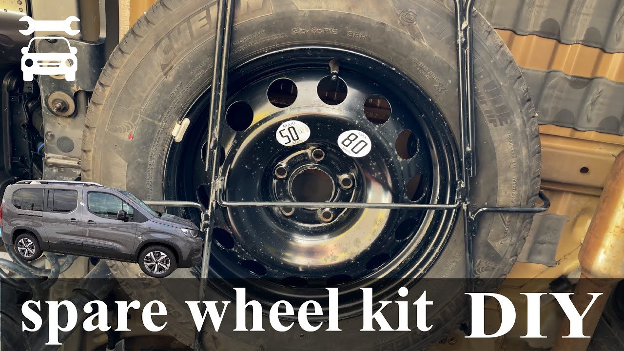 Комплект запаски PEUGEOT RIFTER/CITROEN BERLINGO/OPEL COMBO/TOYOTA PROACE CITY VERSO/FIAT DOBLO