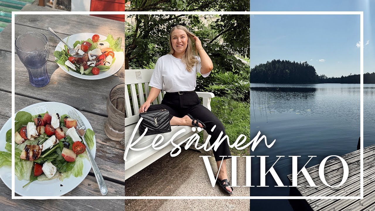 KESÄINEN VIIKKO HELSINGISSÄ & MÖKILLÄ; KUVAUKSIA, SUPPAILUA JA MÖKKIHERKKUJA | Katri Konderla
