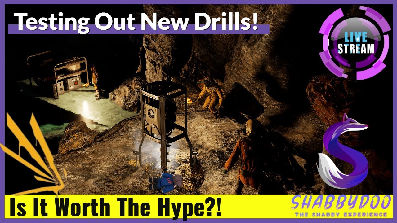 🔴 LIVE Testing Out Deep Mining Drills | Automatic Mining! | Icarus Coop