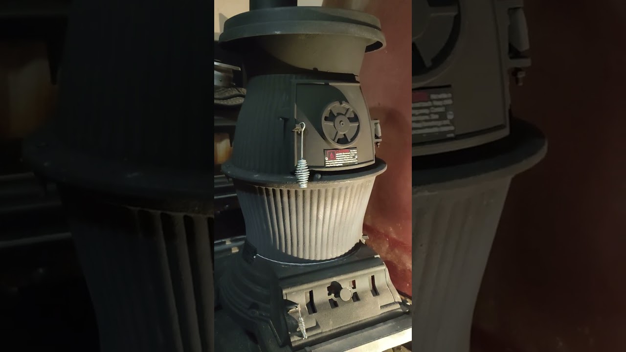 United stove company potbelly coal stove
