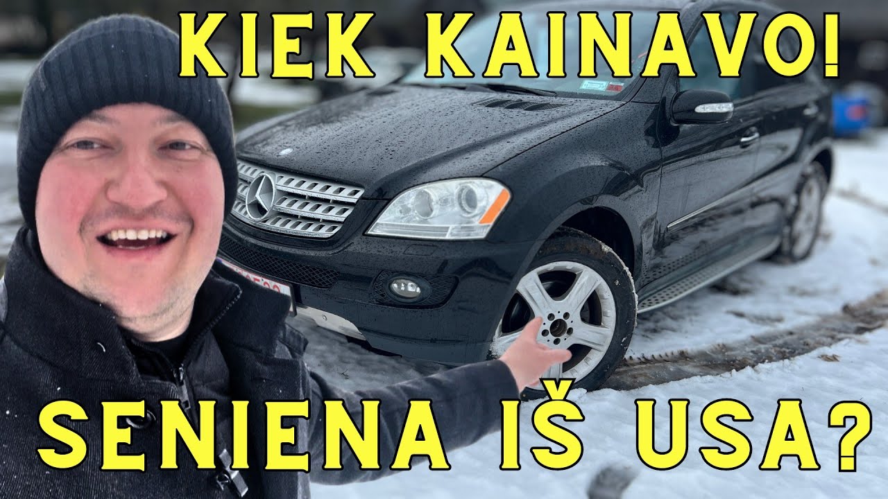 SKENDUOLIS IŠ AMERIKĖS. Mercedes-Benz ML350 part.1