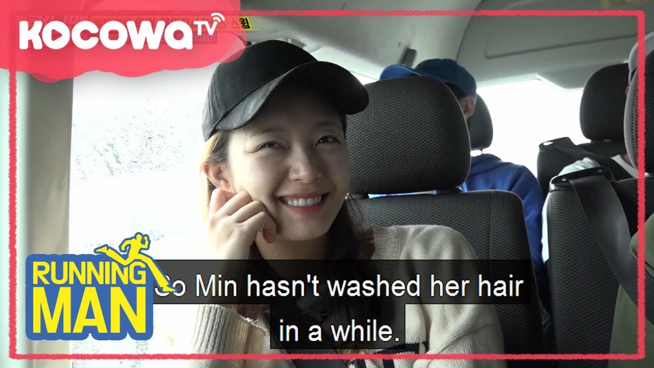 [Running Man] Ep 378_Kwang-soo Smelling Somin's head