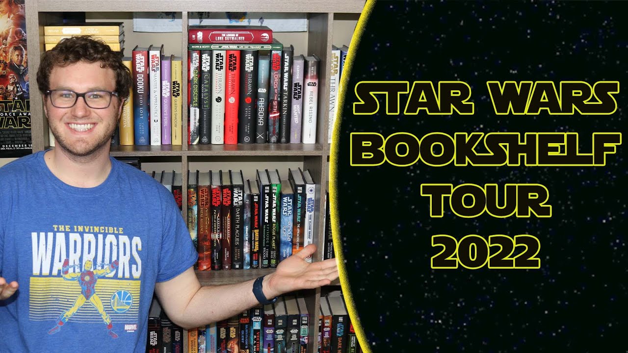 Star Wars Bookshelf Tour 2022 | My Star Wars Book Collection 2022