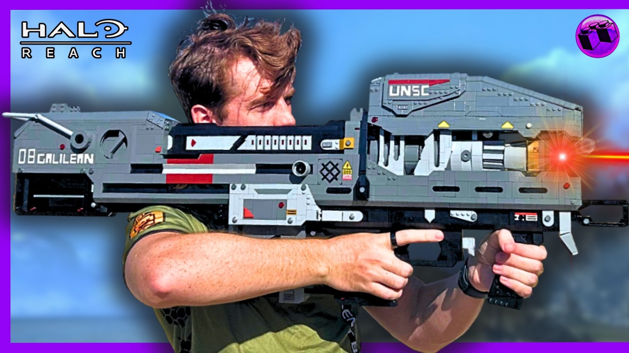 LEGO Halo Reach Spartan Laser | The Build That Brought Me Back