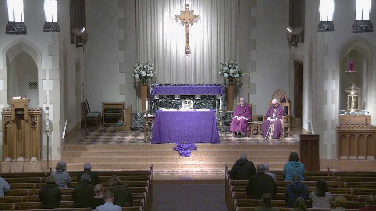 Thursday, March 5 - 6:30 - Lent Weekday - Father Bill Sheridan