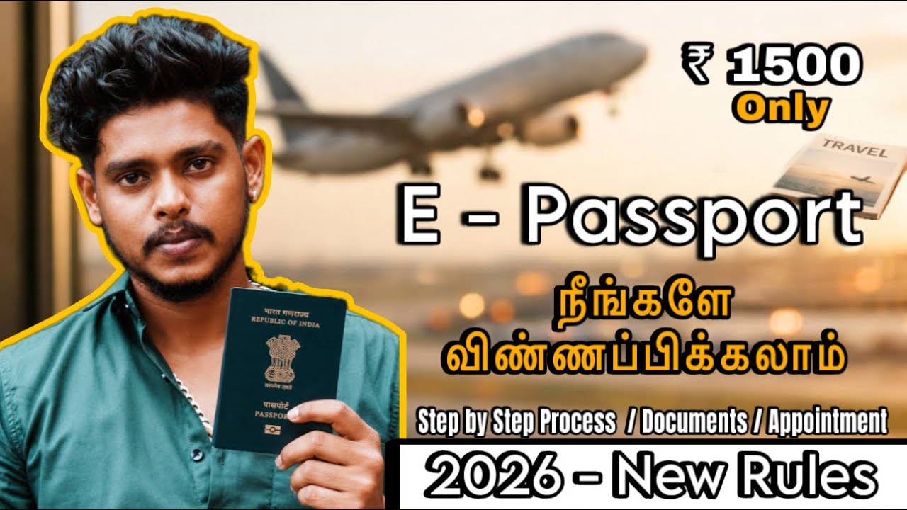 How To Apply E-Passport ✅ Online in 10 Mins / Complete Guide | Documents Needed #passport 