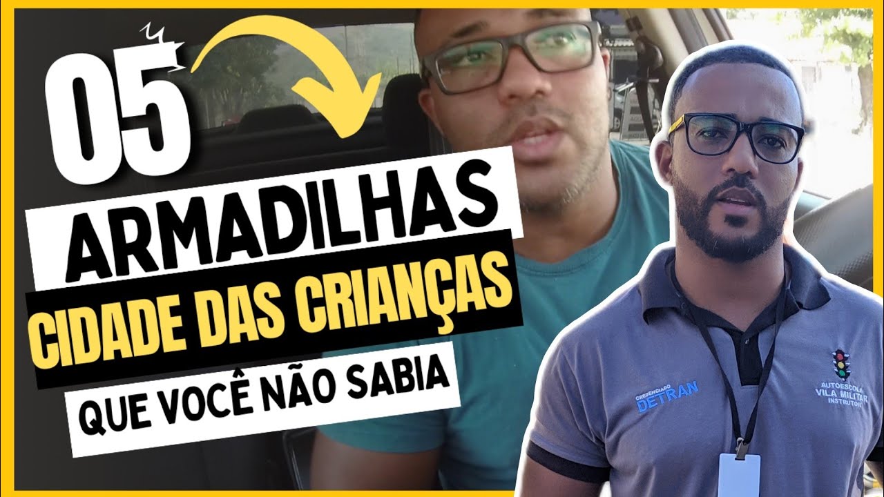 Armadilhas da prova Cidade das crianças santa cruz