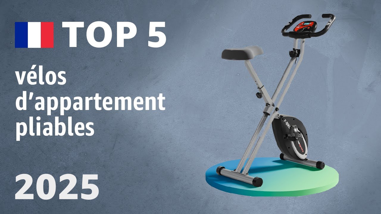 TOP 5 — Meilleurs vélos d’appartement pliables. Test & Comparatif 2025