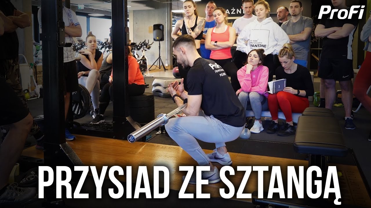 PRZYSIAD ZE SZTANGĄ - ANALIZA POPRAWNEJ TECHNIKI