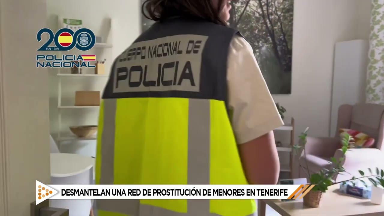 Desarticulada una red de prostitución de menores en Tenerife  | Mírame TV Canarias