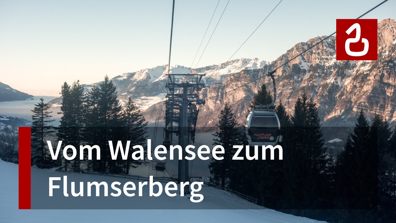 Kabinenbahn Unterterzen - Oberterzen - Tannenbodenalp (Flumserberg / Walensee)
